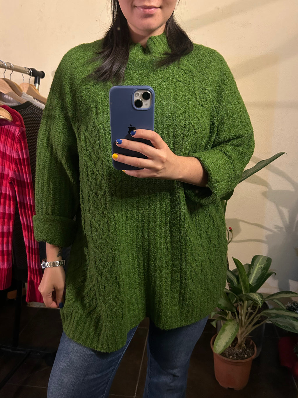 Sueter verde talla XL