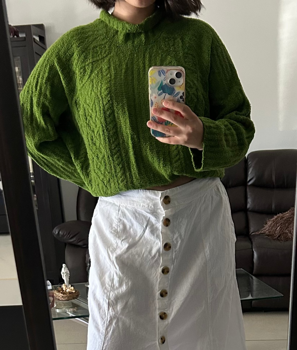 Sueter verde talla XL