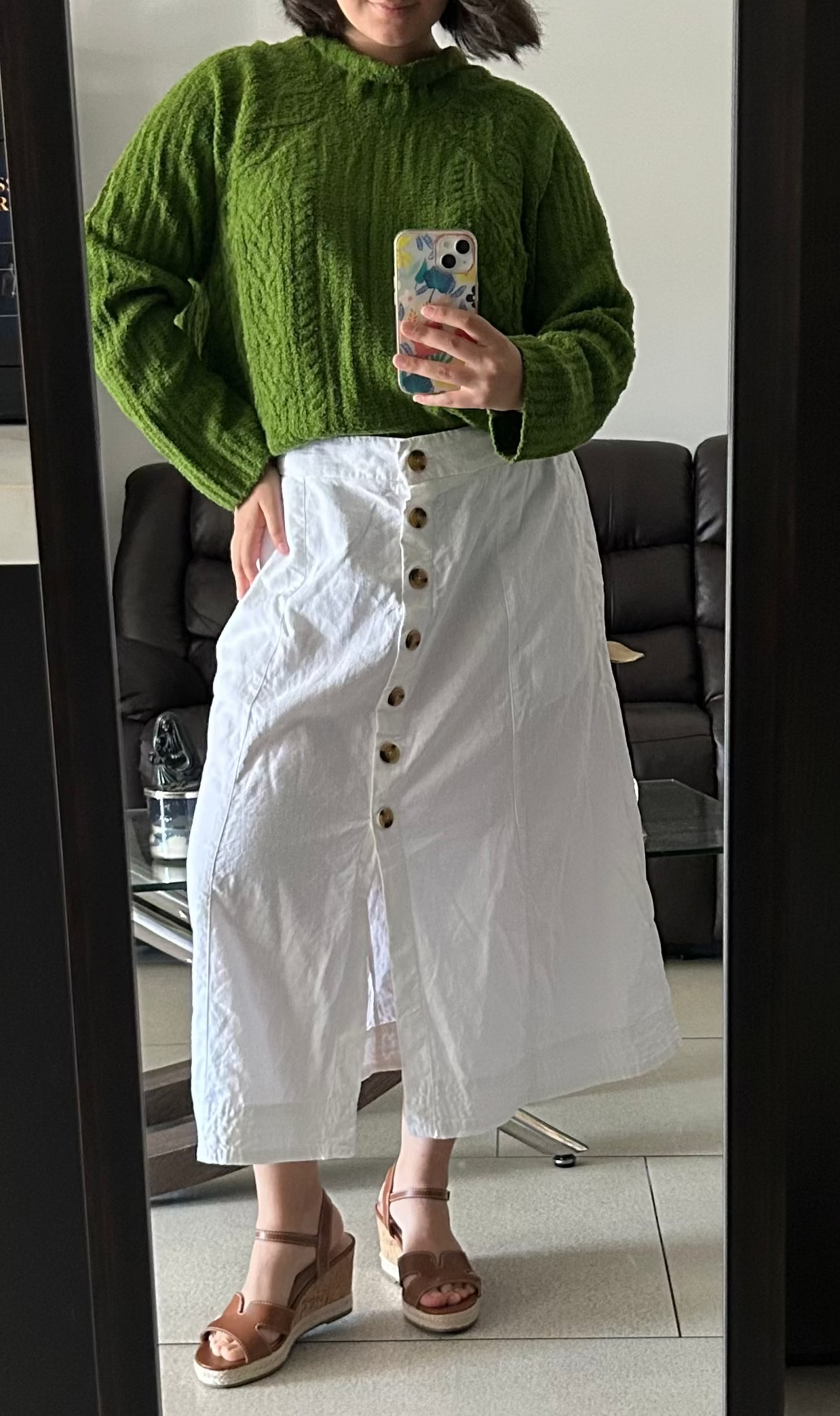 Sueter verde talla XL