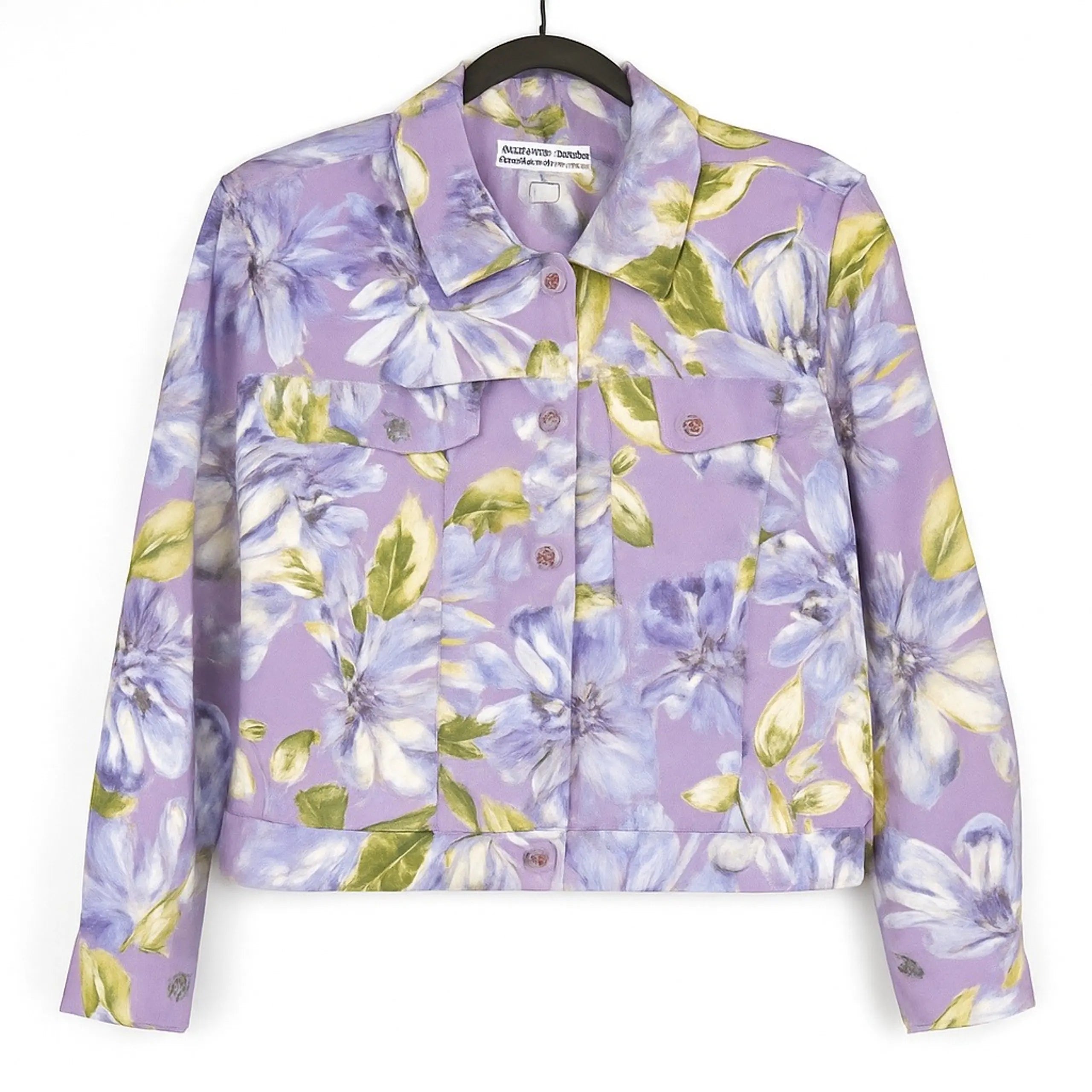 Jacket floreada talla L