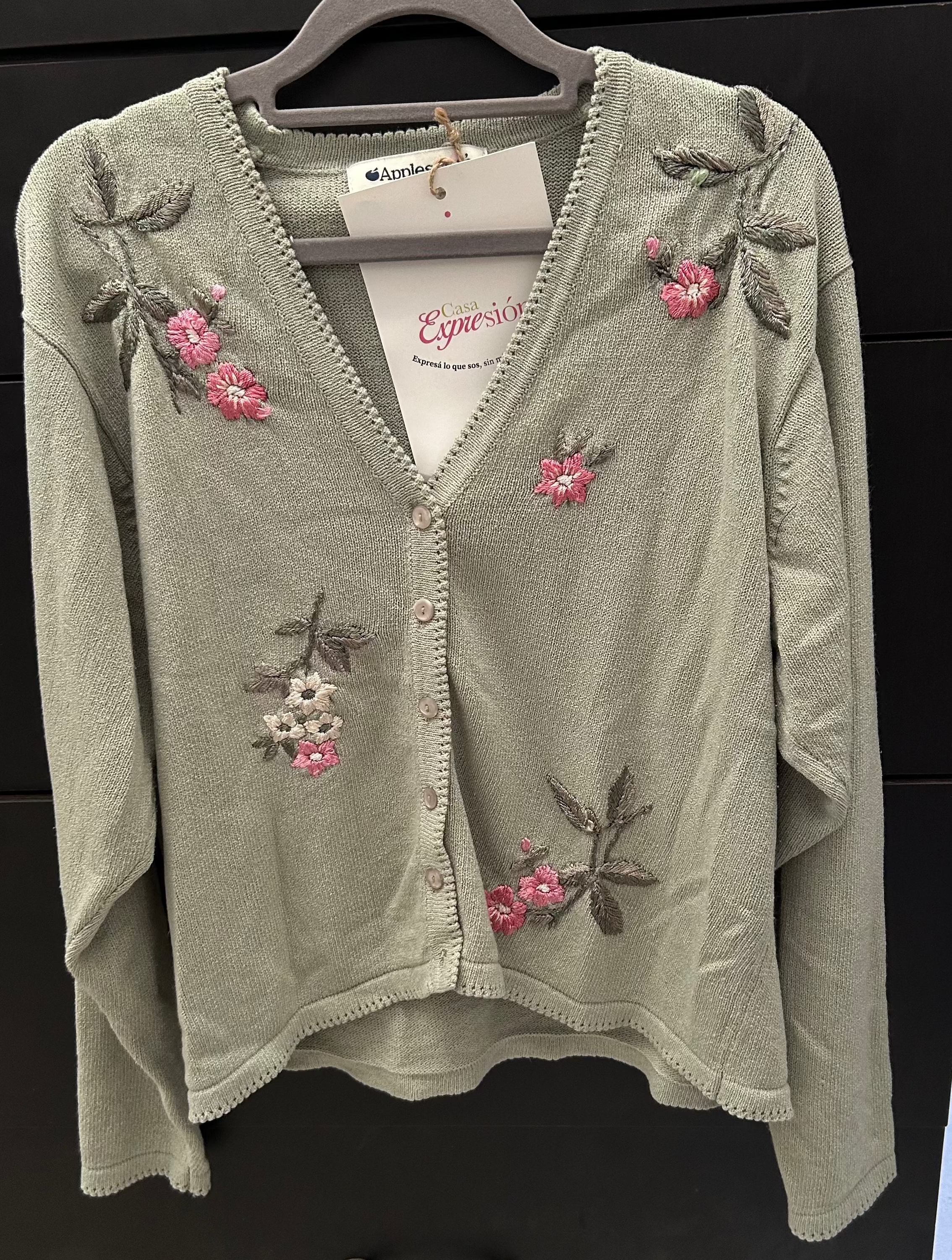 Sueter tejido talla S