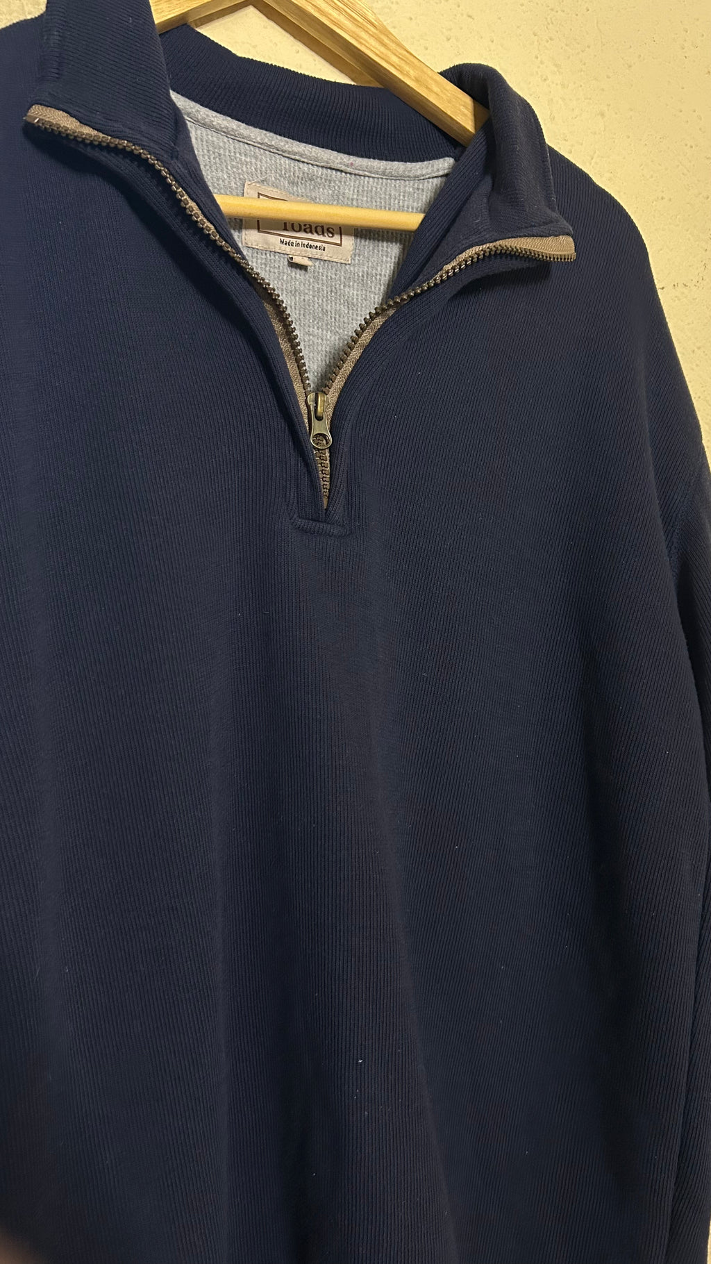 Sueter azul talla L