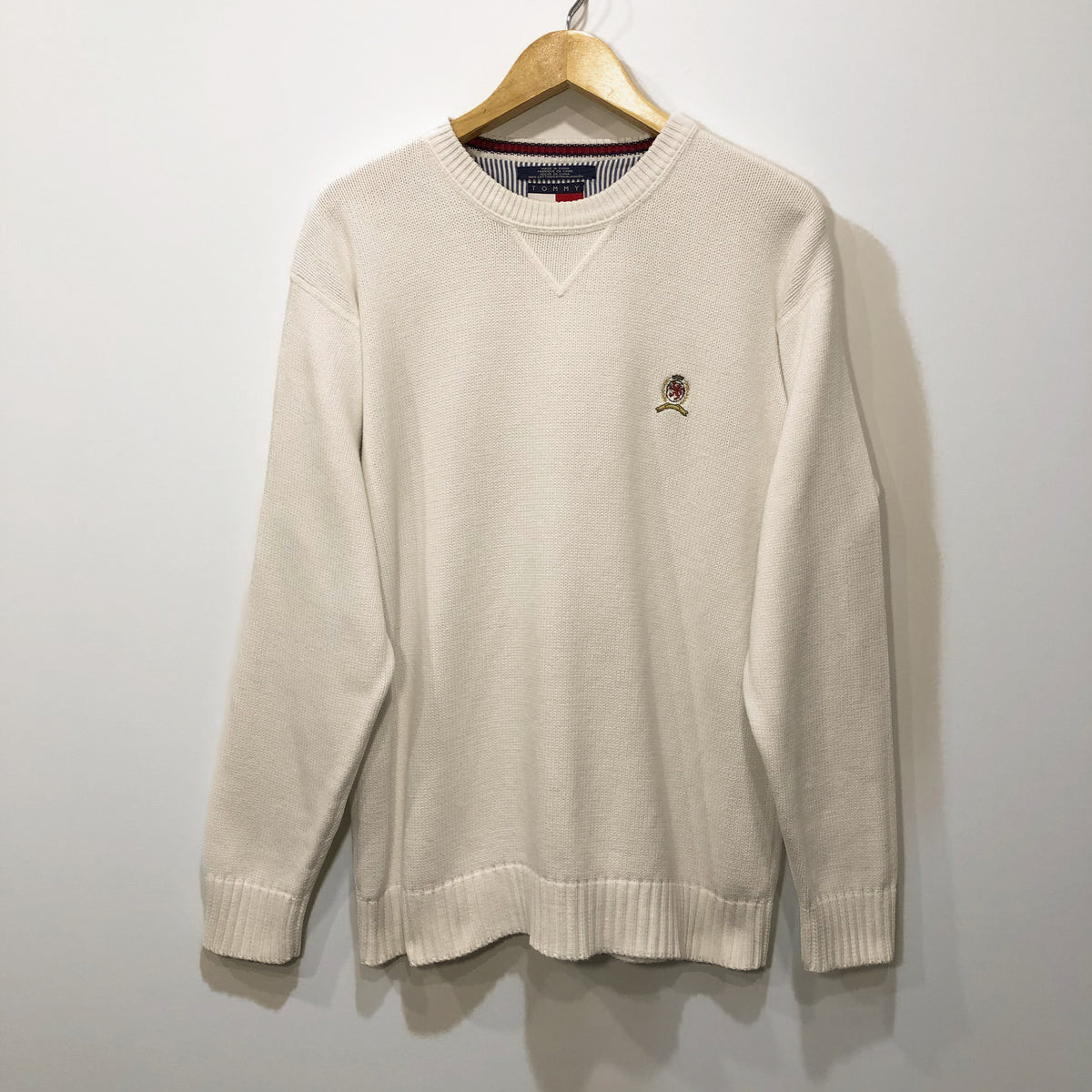 Sueter Vintage Tommy Hilfiger talla M-L