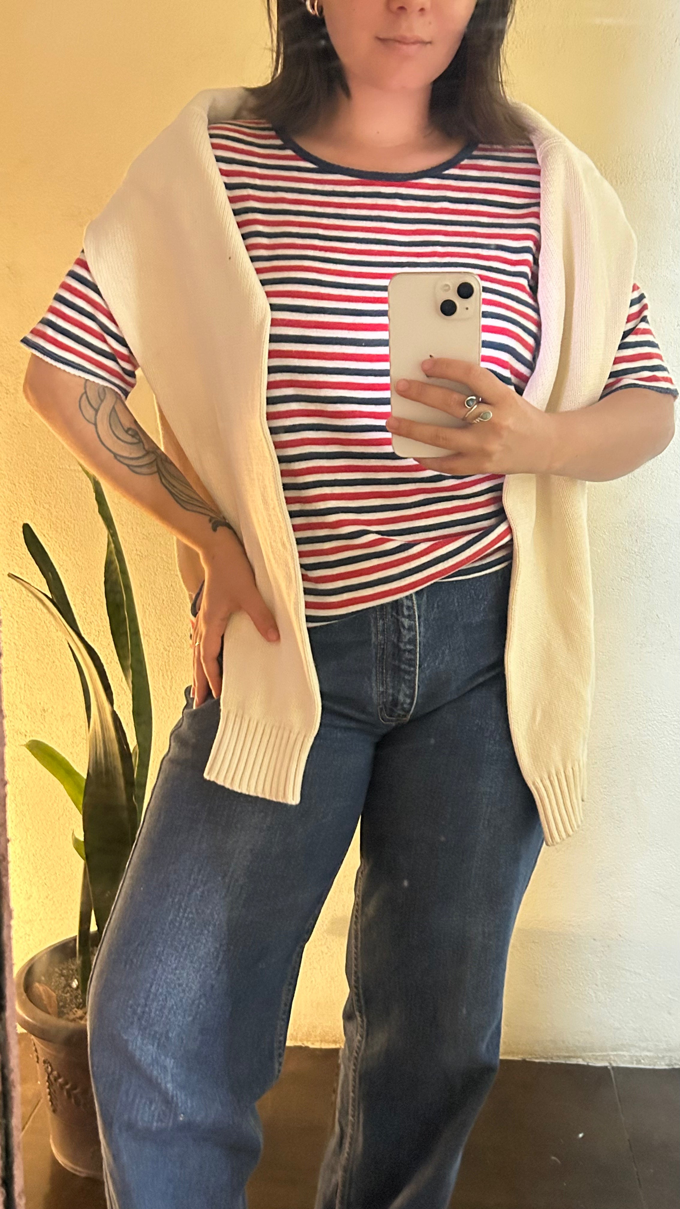 T-Shirt de rayas talla L