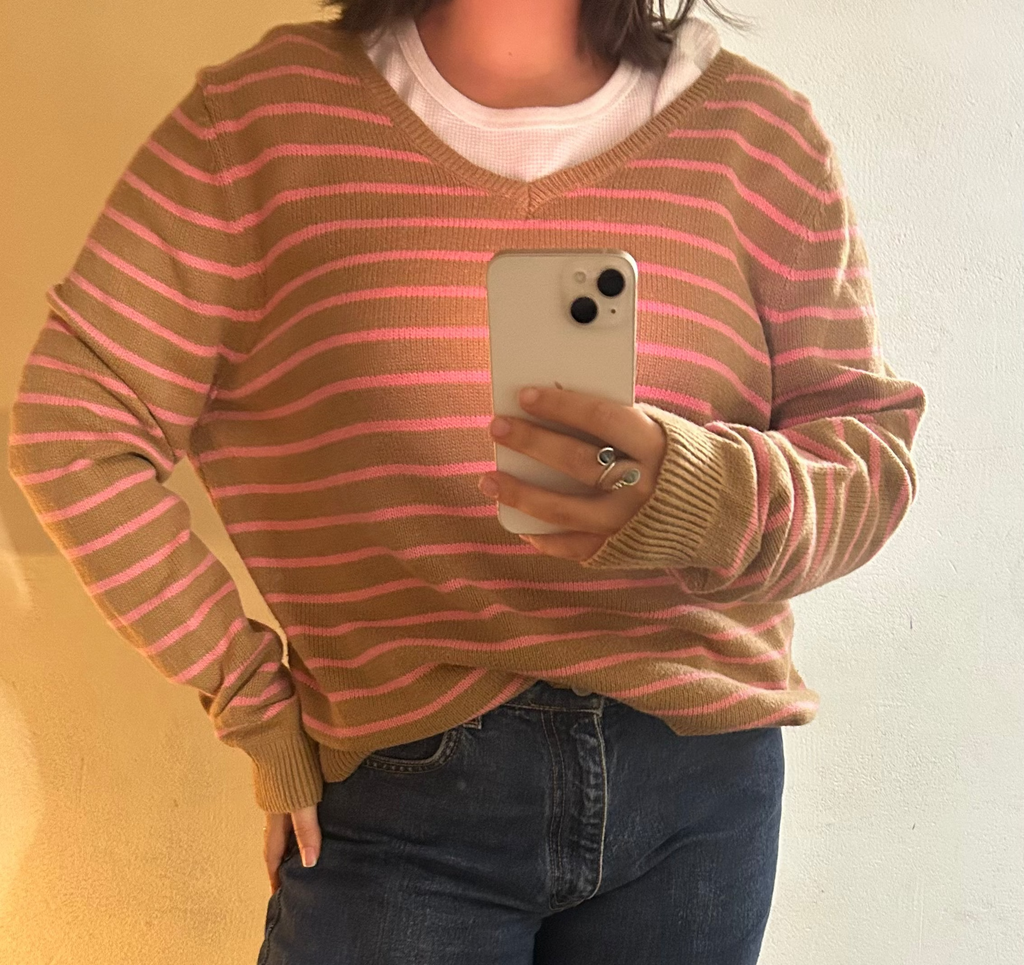 Sueter de rayas Talla XL